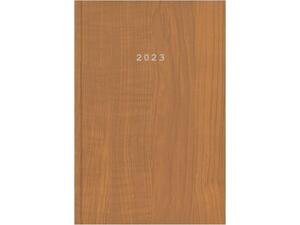 Ημερολόγιο ημερήσιο Next Wood δετό 14x21cm 2023 ταμπά